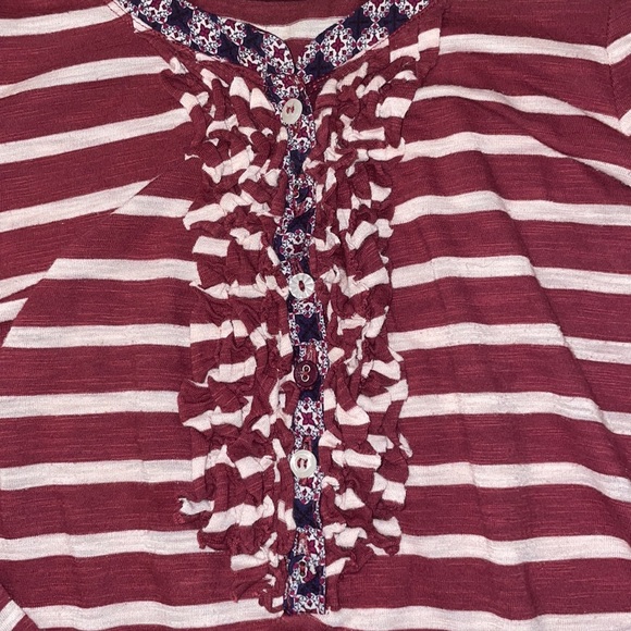 ANTHROPOLOGIE patterned blouse!! - Picture 2 of 5